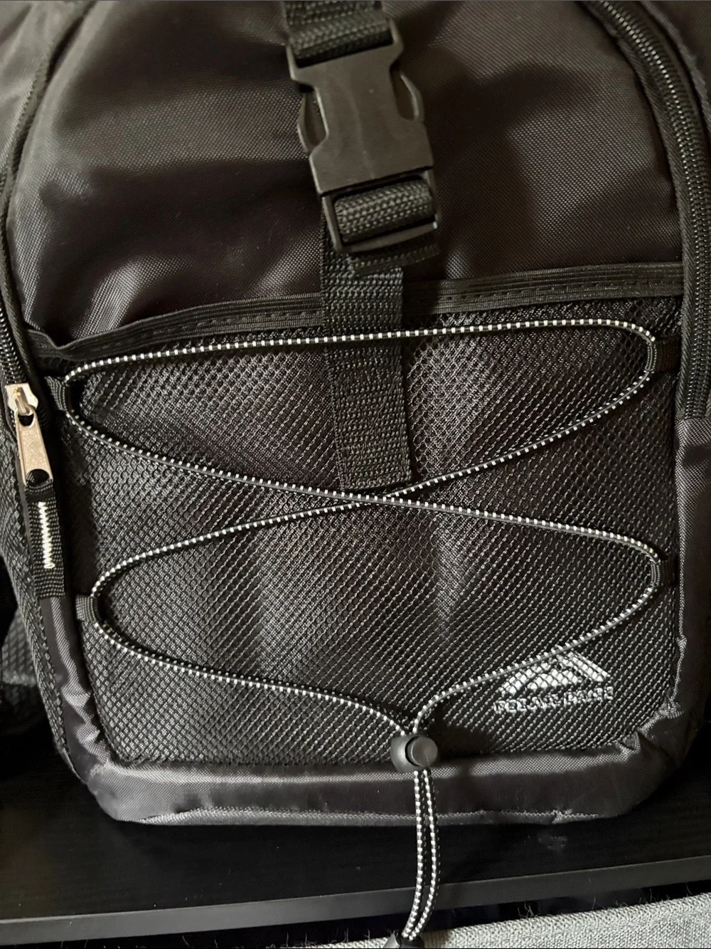 polar pack black nylon